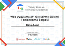 Web Uygulamaları Geliştirme Eğitimi